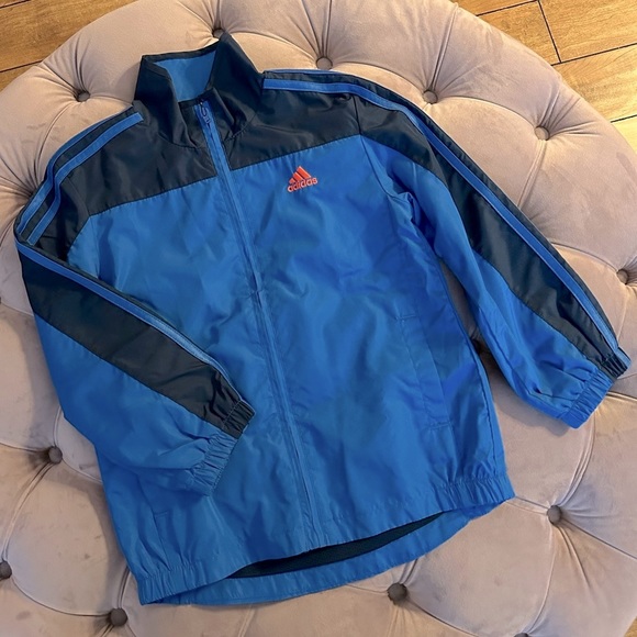 Adidas Windbreaker Jacket Size 6 - Picture 2 of 5